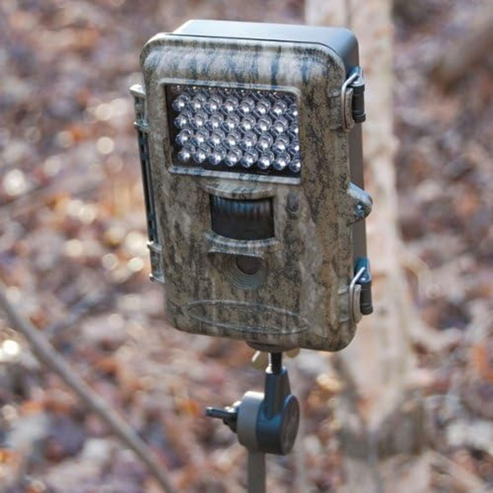 HME Trail Camera Holder Post Adjustable Compact Sturdy Design Easy Installation & Versatile Compatibility