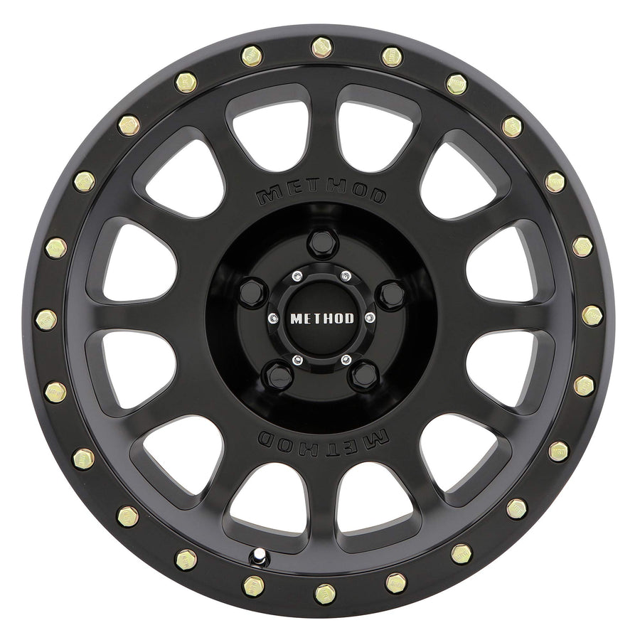 305 NV Method Race Wheels Matte Black 20x9" 5x5.5", 18mm offset 5.75" Backspace, MR30529055518