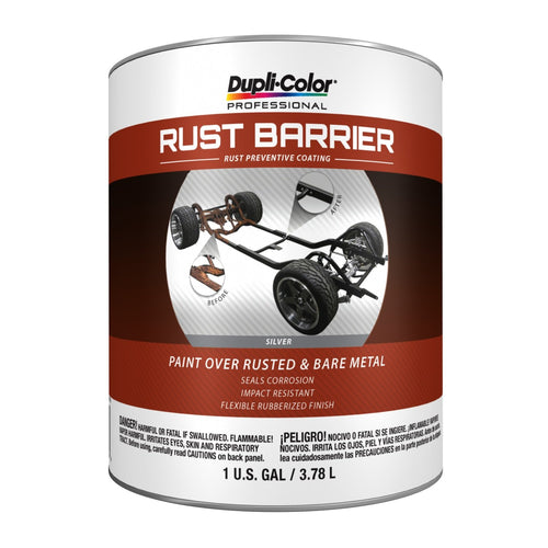 Barrier Dupli-Color ERBG10200 Rust Preventative Coating, Silver, 1 Gallon, 128. Fluid_Ounces