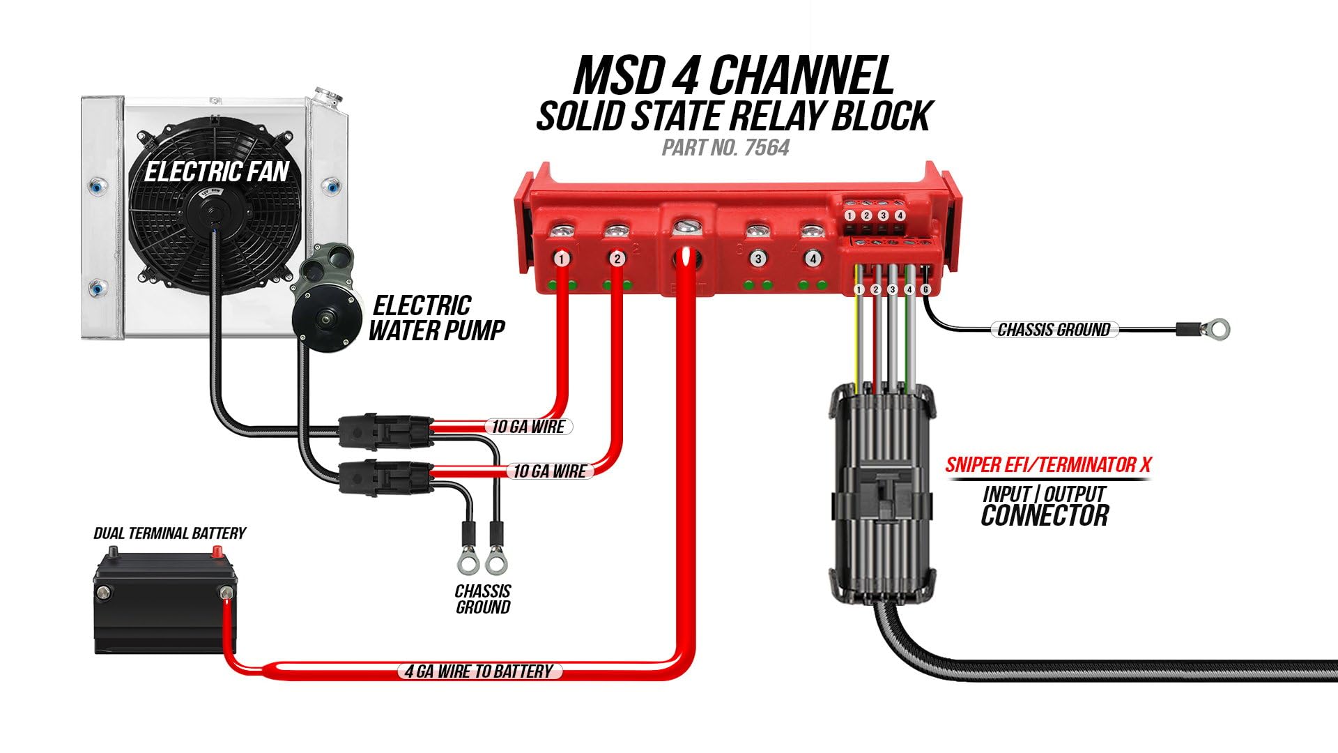 Stand Alone MSD 7564 Solid State Relay