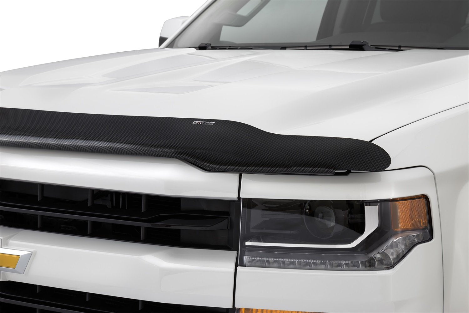 Vigilante Stampede 2150-59 Premium Hood Shield, Carbon Fiber