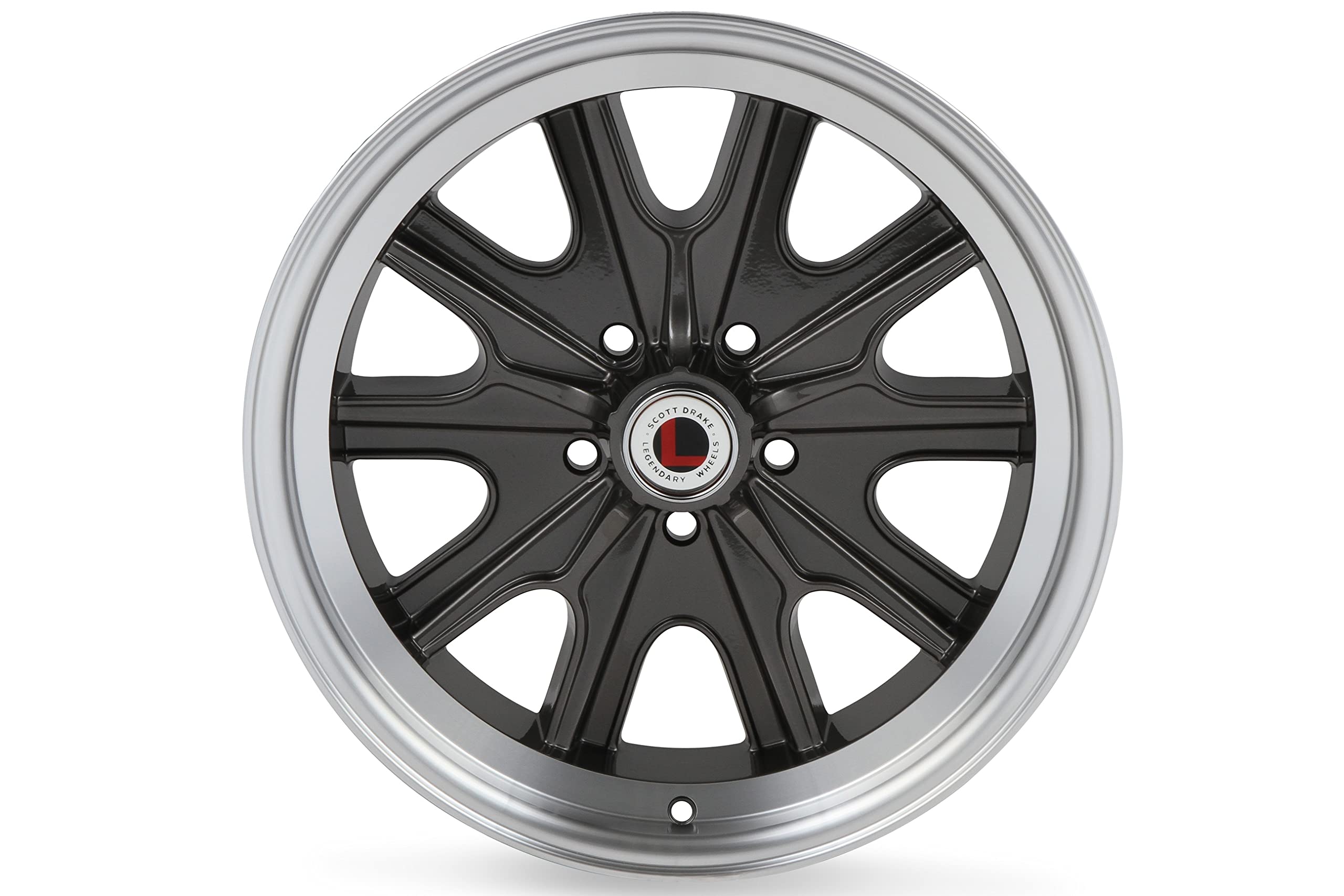 17X7 Legendary Wheel - Hb5 Alloy Rim-Charcoal (LW90-70754B)