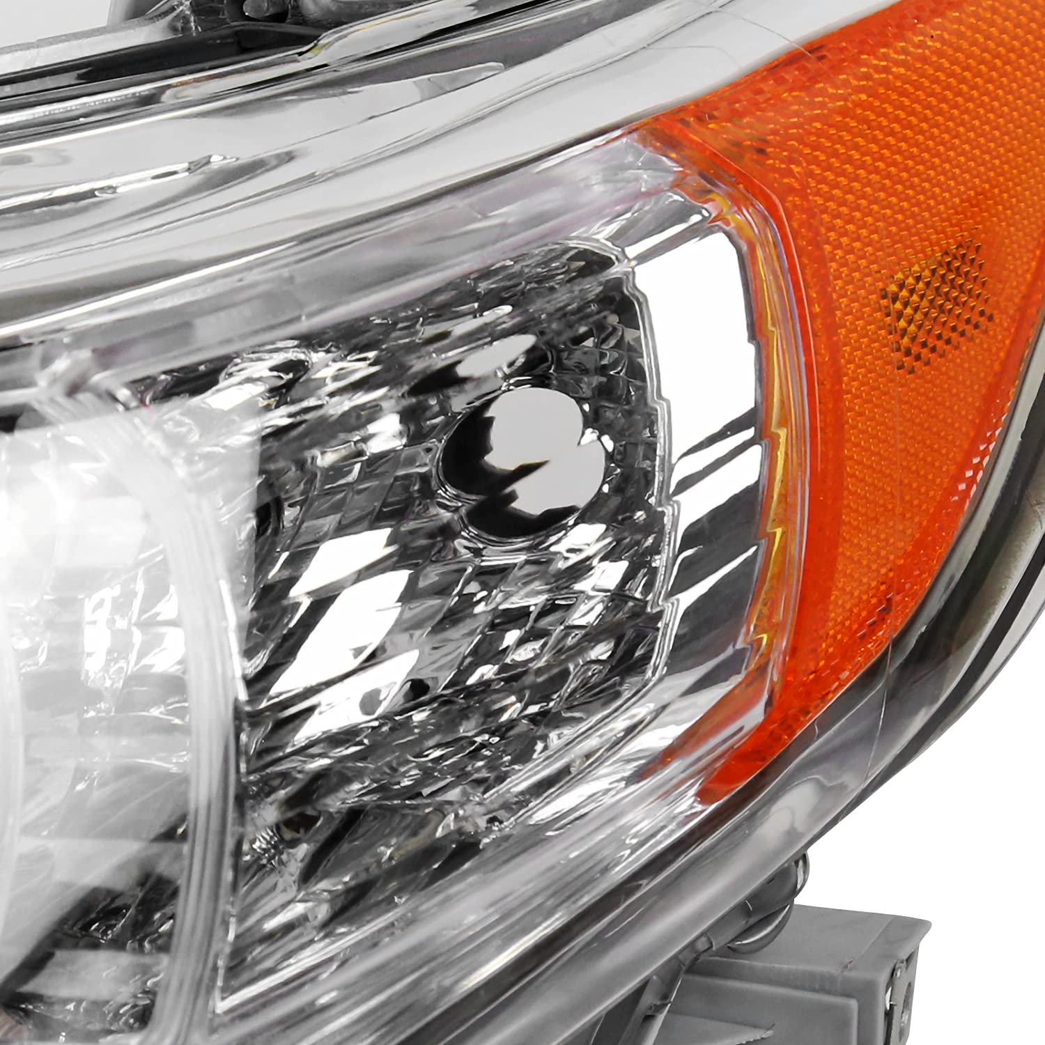 Left Driver Side SPEC-D TUNING Chrome Projector Headlight Compatible with 2012-2014 Toyota Camry