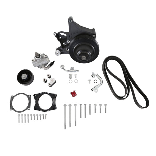 Power Steering Holley Add-on System for LT4 - Black 20-222BK