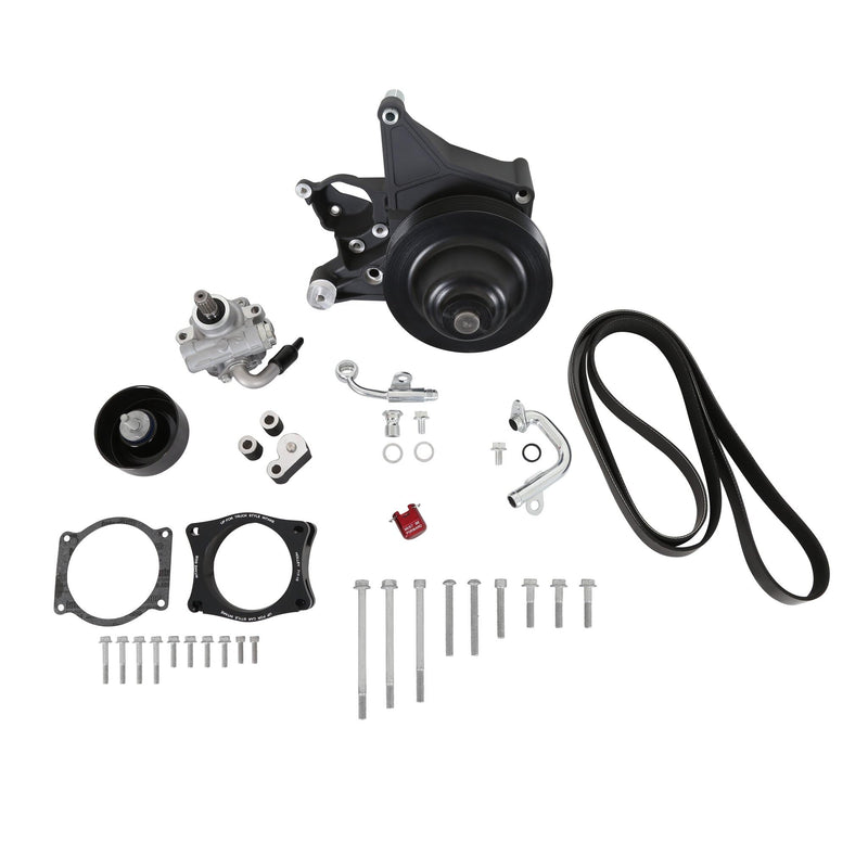 Power Steering Holley Add-on System for LT4 - Black 20-222BK