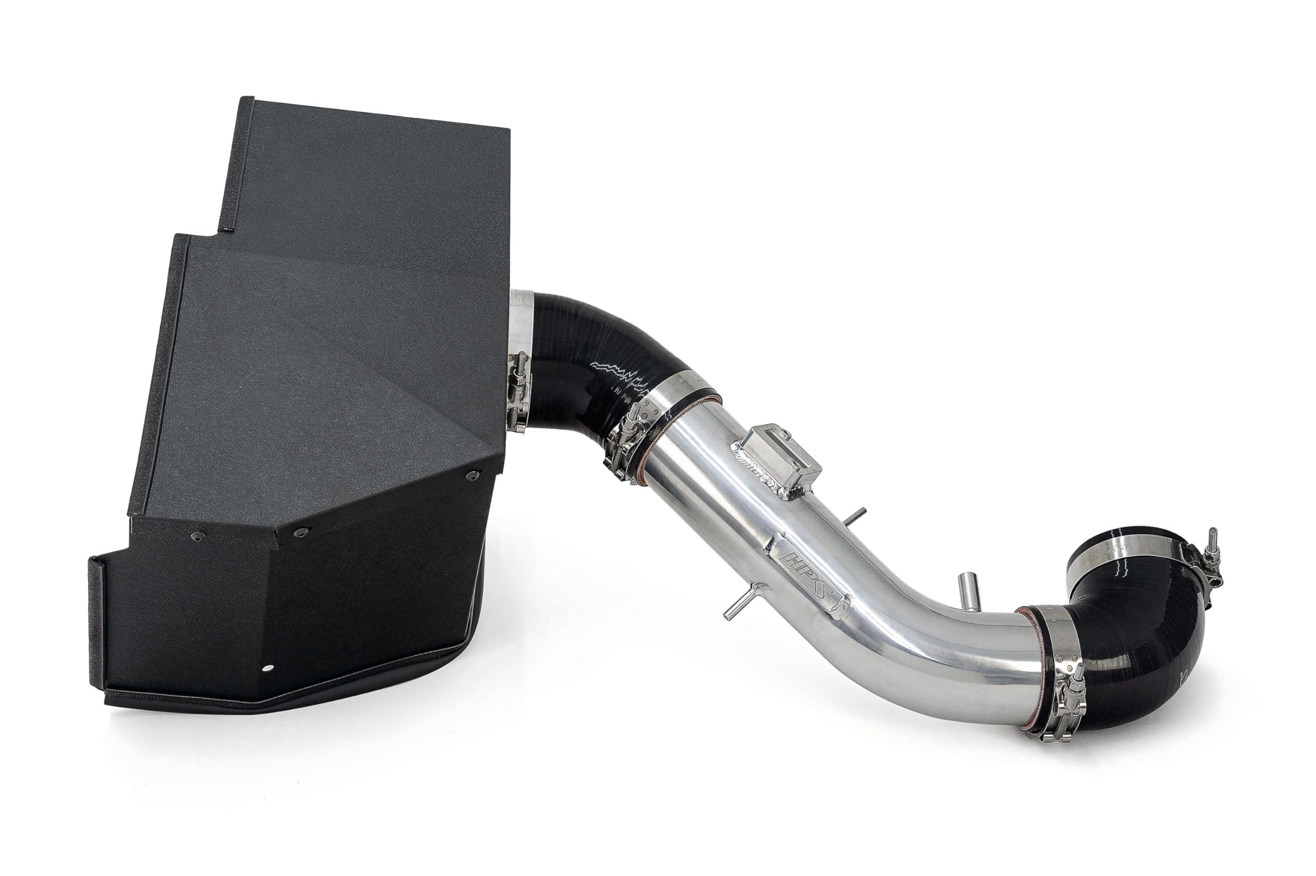 HPS Air Intake Kit Polished with Heat Shield Cool Ram Compatible for 2005-2009 Lexus GX470 Toyota 4Runner 4.7L V8 VVT-i, 827-730P
