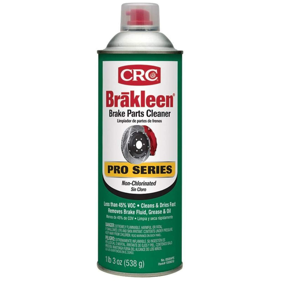 Brake Cleaner Spray CRC Brakleen 1003697 BPC Pro Series Non-Chlorinated Low VOC, 19 oz, [1 Pack]