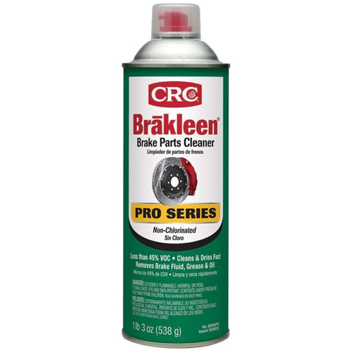 Brake Cleaner Spray CRC Brakleen 1003697 BPC Pro Series Non-Chlorinated Low VOC, 19 oz, [1 Pack]