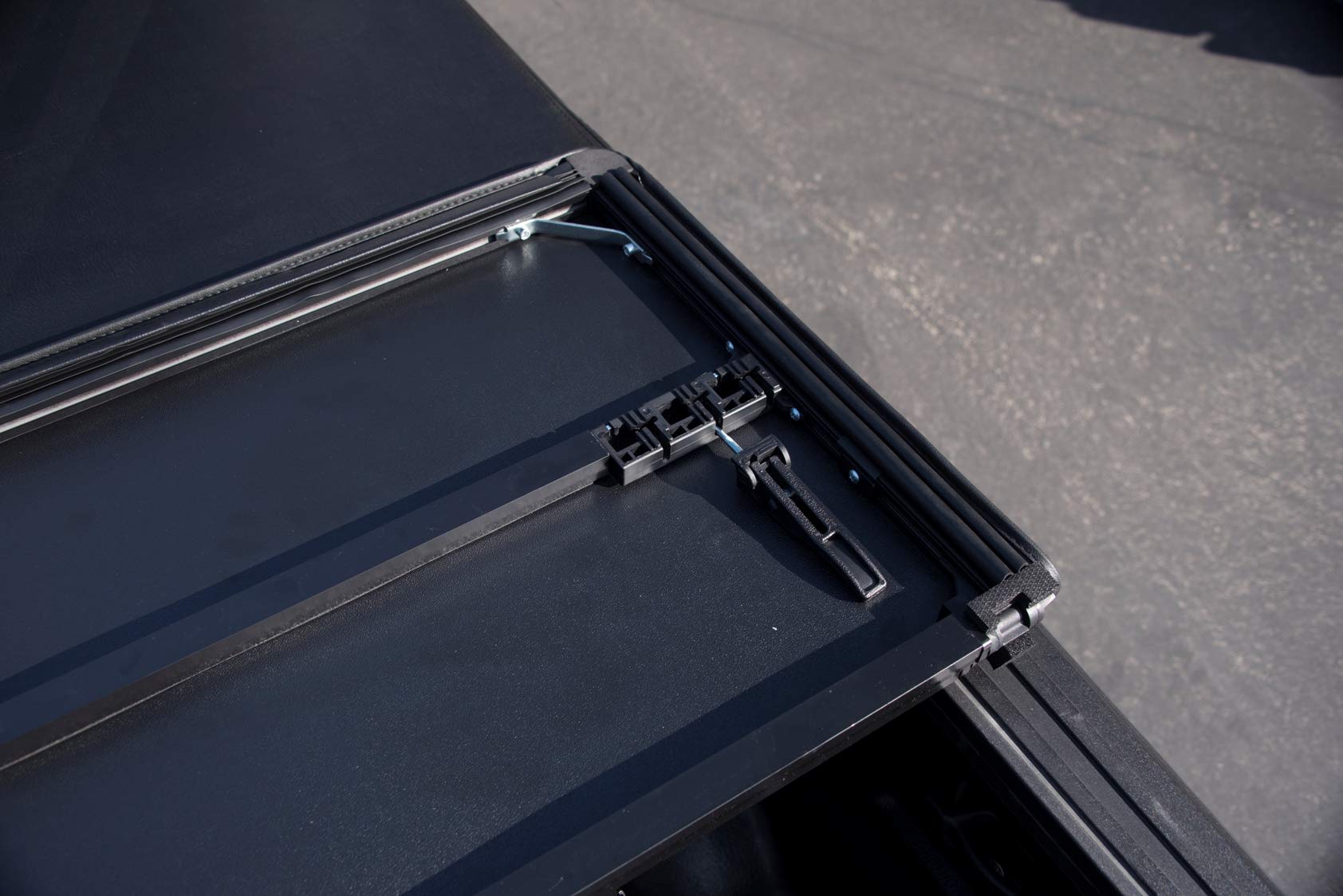 CoveRex TF Series Armordillo USA Lightweight Soft Vinyl Tri-Fold Truck Bed Tonneau Cover Fits 1988-2000 Chevy GMC C10 CK C/K Series Pickup 6.5 Ft (78") Bed
