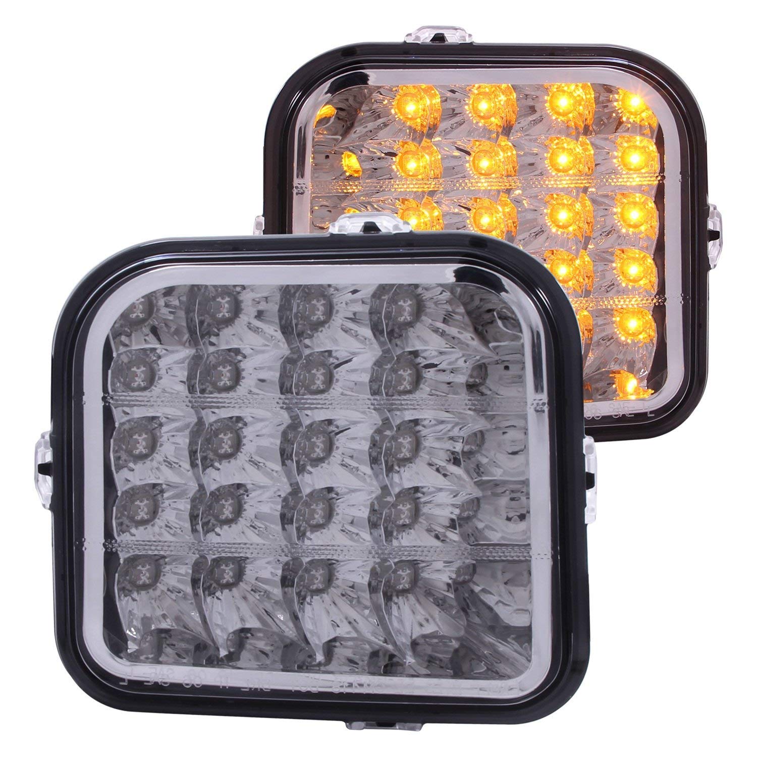 Hummer H3 Anzo USA 521022 Euro Chrome Corner Light Assembly - (Sold in Pairs)