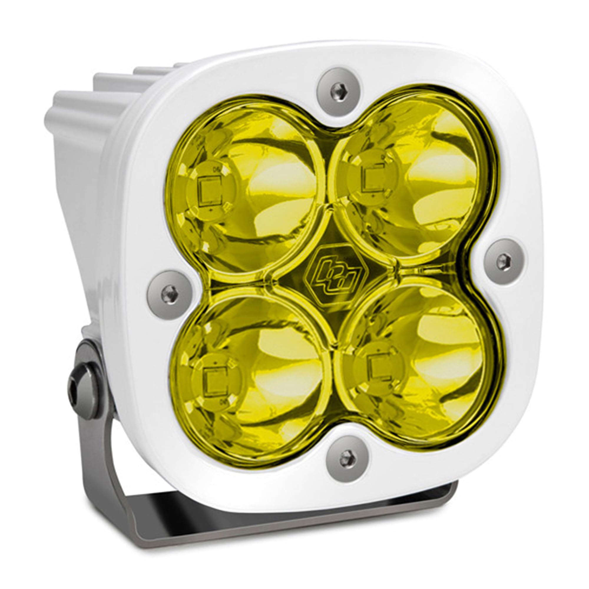 Baja Designs Pro Squadron White LED Auxiliary Light Pod - Marine Grade (Spot; Amber)