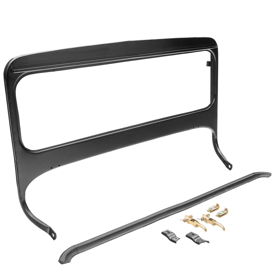12006.05 | Omix-Ada | Windshield Frame | OE Reference: 681446 | Fits 1953-1968 Willys CJ3B