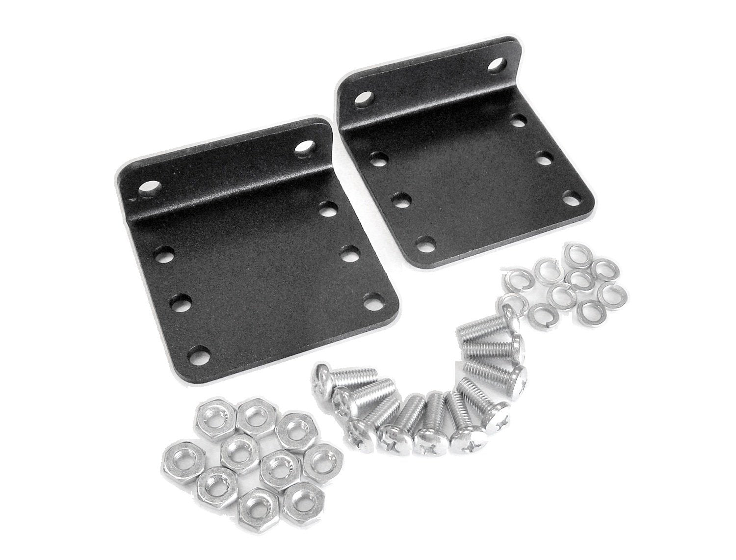 AMP Research RealTruck BedXTender L Brackets, Pair | 74601-01A | Fits 1998 - 2017 Nissan Frontier; 1989 - 2004 Toyota Hilux; 1984-1995 Toyota Pickup; 1995-2004 Tacoma; 2000-2004 Tundra; 1993-1998 T100