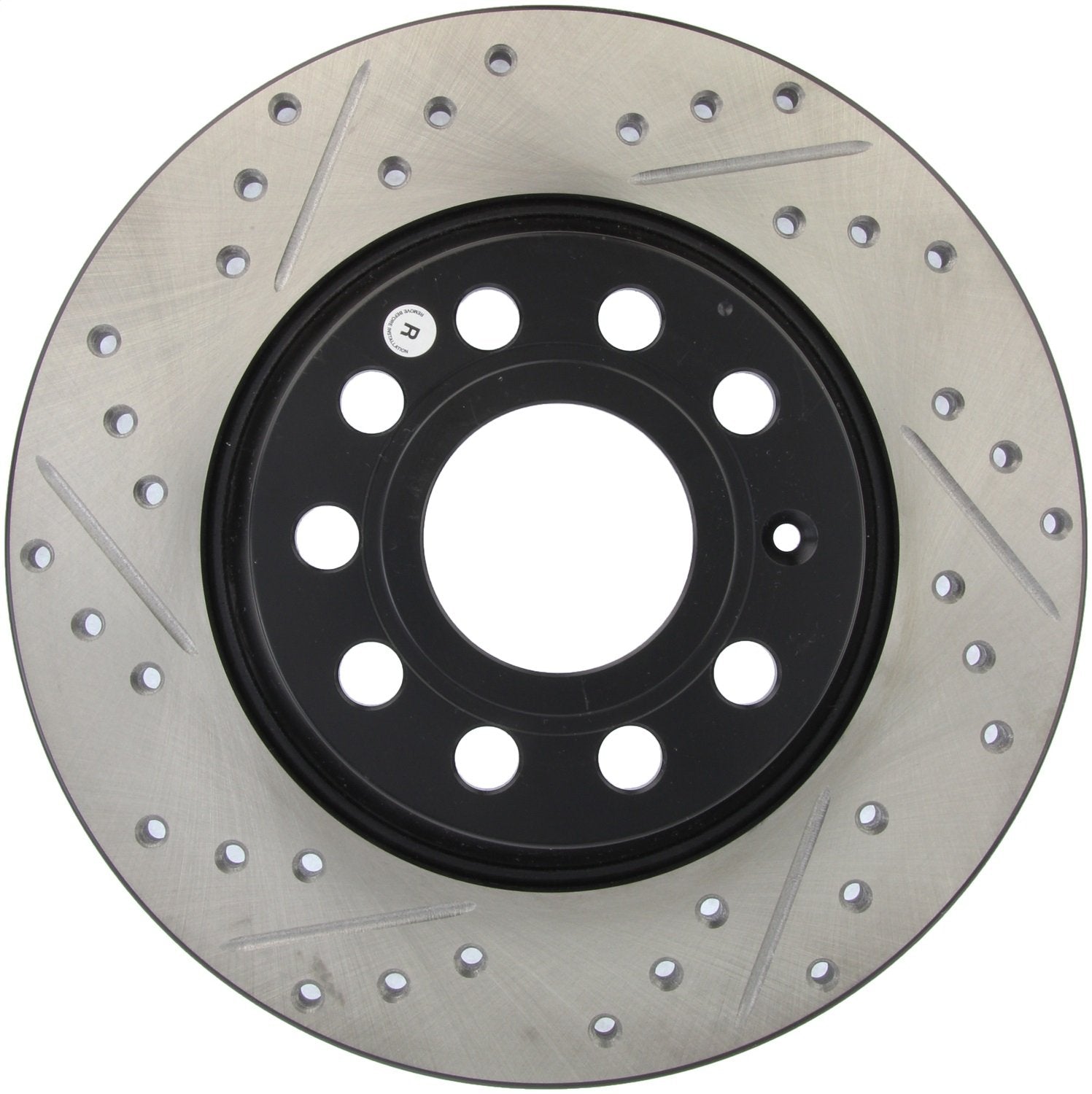 Sport Drilled/Slotted Brake Rotor StopTech 127.33099R (Rear Right), 1 Pack