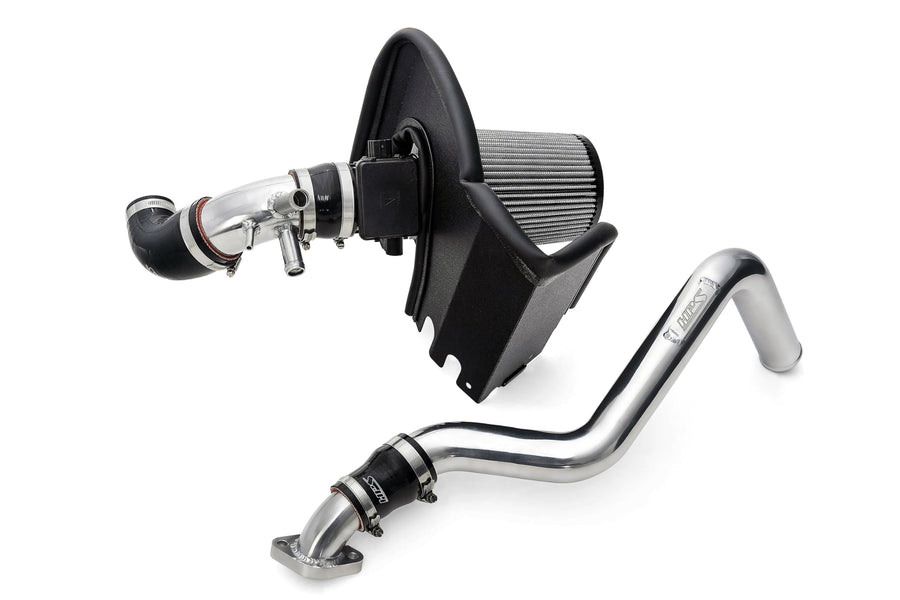 Air Intake Kit HPS Polish with Heat Shield Cool Ram Compatible for 2004-2005 Mazda Mazdaspeed Miata 1.8L Turbo, 827-733P