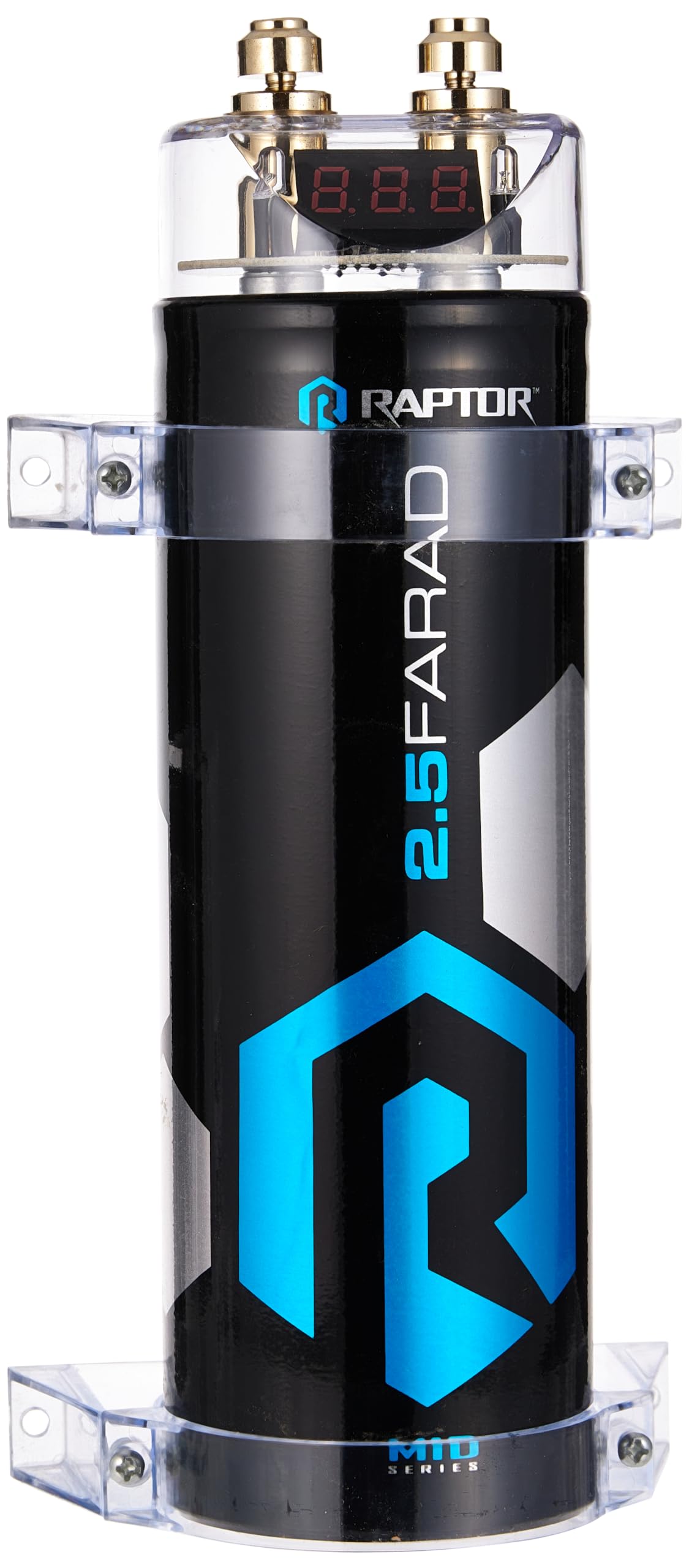 Raptor MID SERIES R4CAP - 2.5 Farad Capacitor - Digital Top