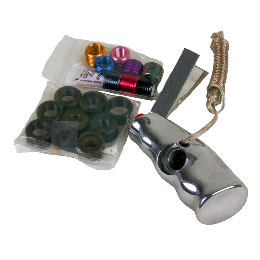 Polished Hurst 1530011 Universal T-Handle with Button