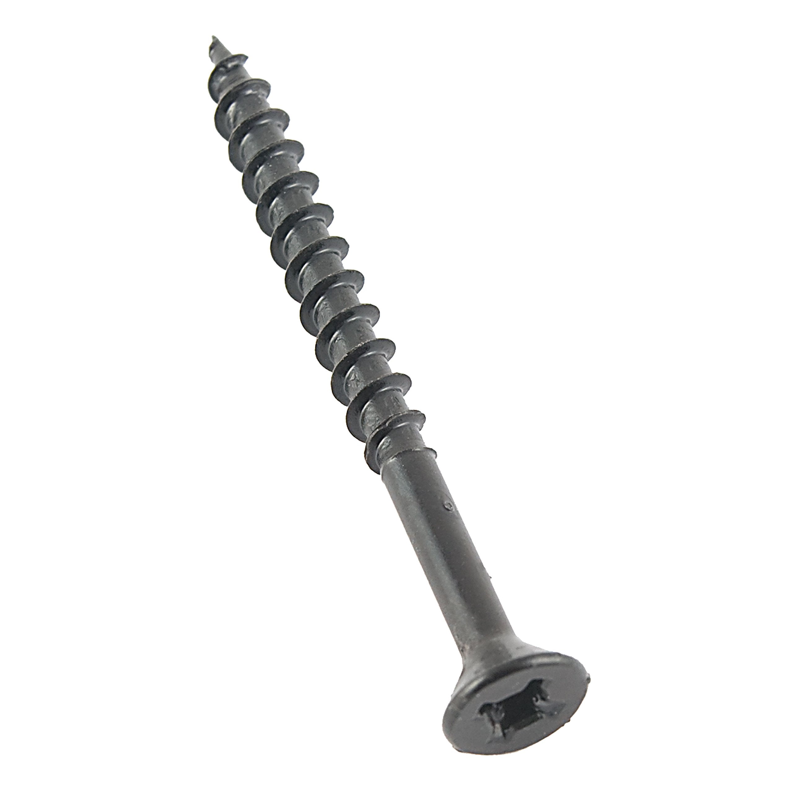 Black AP Products 012-FSQ25 Flat Head Screws, 2" / Pack of 25 8 X 2