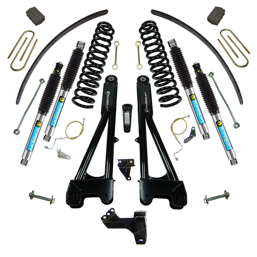 SUPERLIFT RealTruck SUSPENSION 6" Lift Kit for Superduty | Complete Lift Kit with Front & Rear Bilstein 5100 Series Shocks and Replacement Radius Arms | K983B | Fits 2008-2010 Ford F-250 / F-350