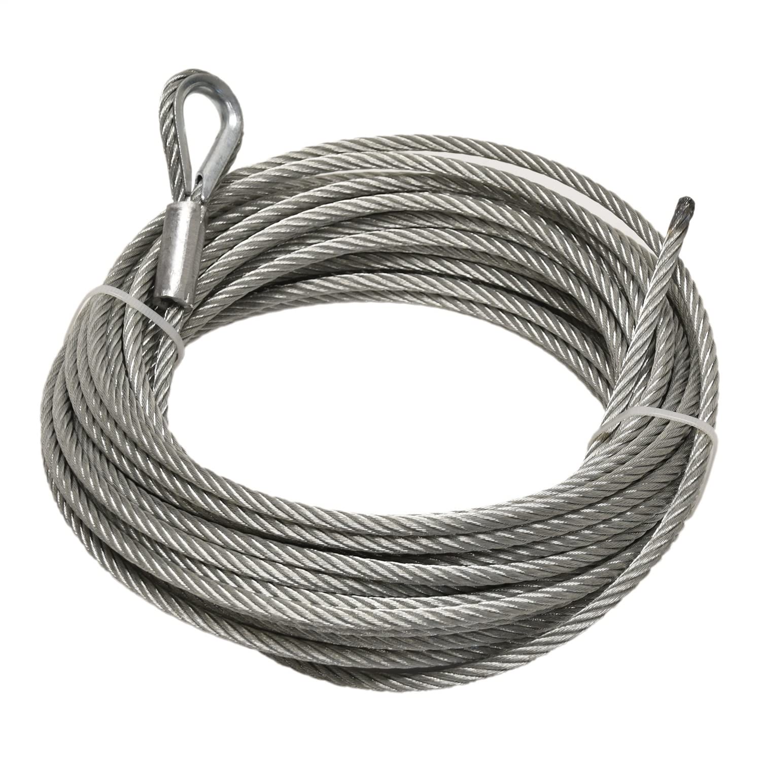 Steel Wire Winch Rope Superwinch 15/64" x 50' fits Terra 4500 Winch 87-42612