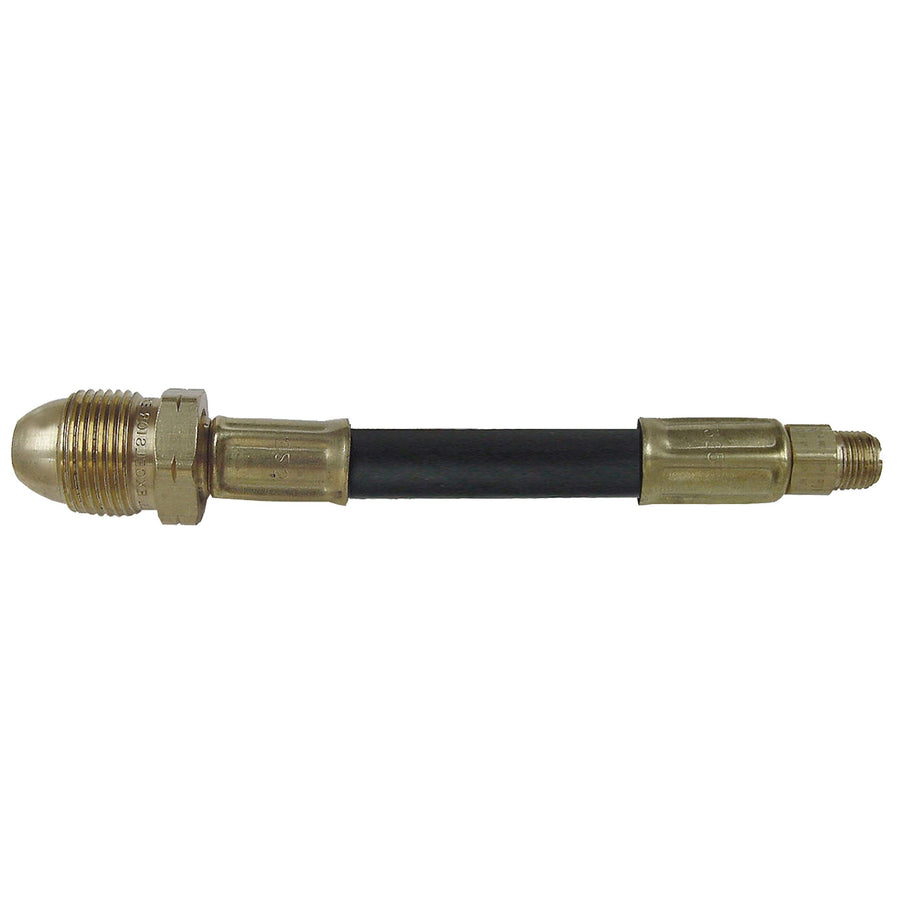 Excelsior Marshall MER403-72 Thermoplastic Pigtail Full Flow POL x 1/4" M Inverted Flare - 72" OAL