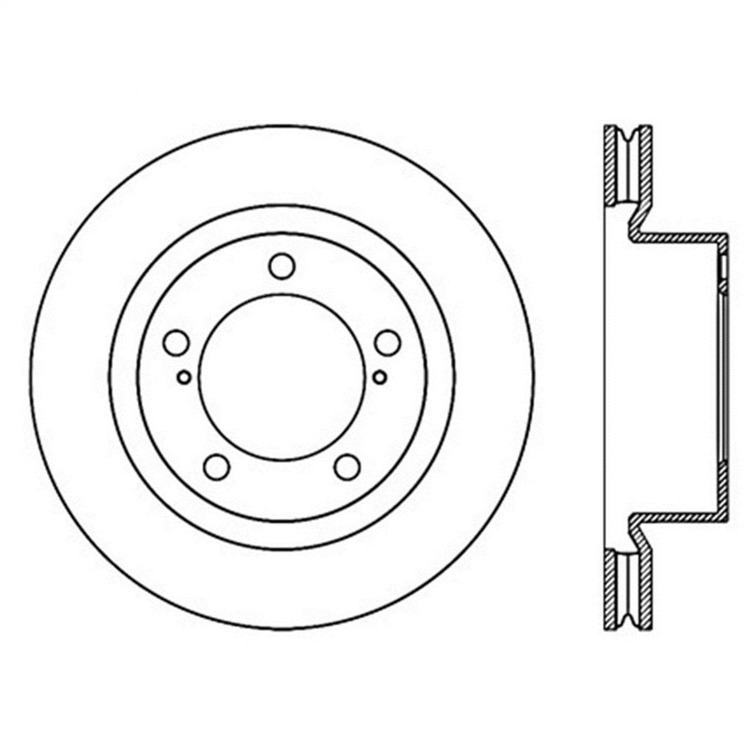 Brake Rotor StopTech (126.44162SL)