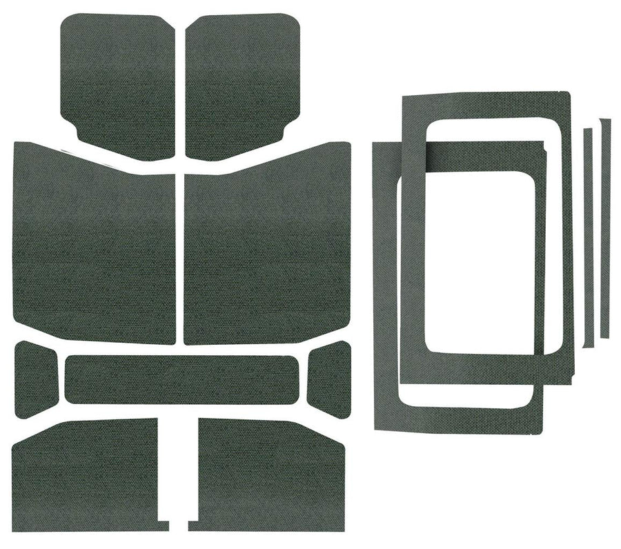 Design Engineering Boom Mat 050179 Grey Complete Sound Deadening Kit Compatible with 4-Door Jeep Wrangler JL (2018-up)
