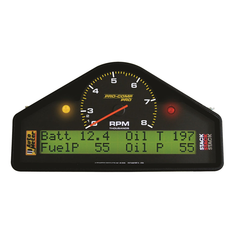Auto Meter 0-8000 RPM Race Dash Tachometer and Speedometer Gauge 6011