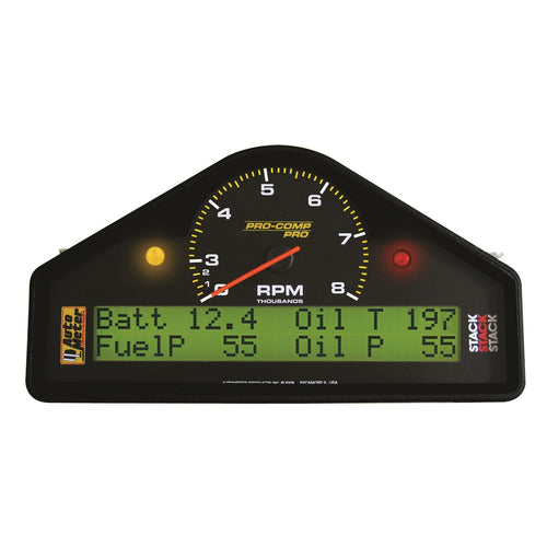 Auto Meter 0-8000 RPM Race Dash Tachometer and Speedometer Gauge 6011