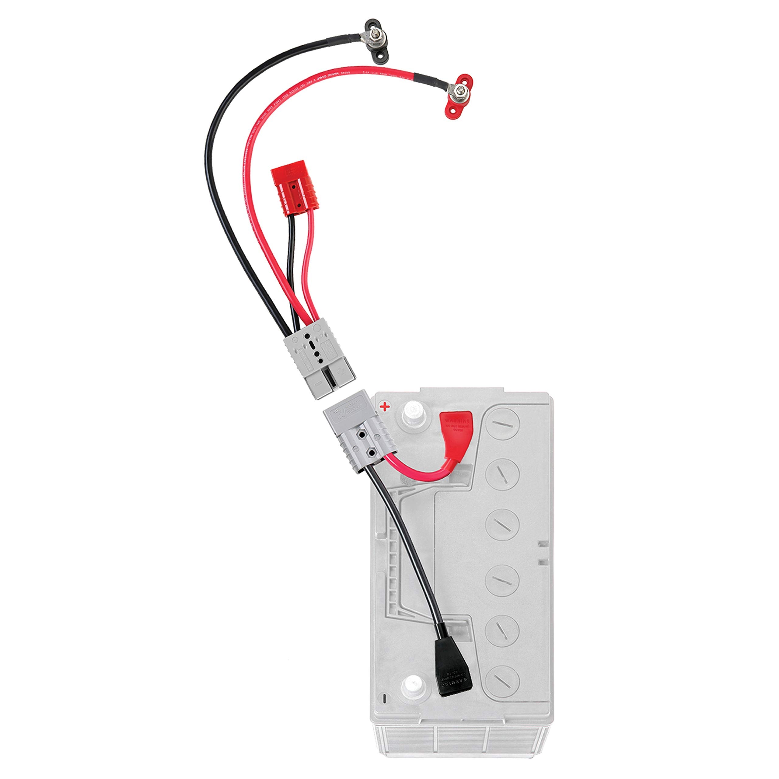 12V Connect-Ease Starting Motor Connection Kit with Accessory Power RCE12VBM6CK | Quick Maintenance Boat Accessories Kit | Corrosion Resistant Components | Lithium-Compatible | Batteries Not Included