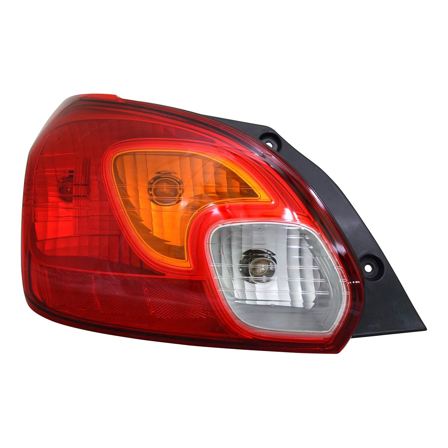 Left TYC Tail Light Assembly Compatible with 2014-2015 Mitsubishi Mirage
