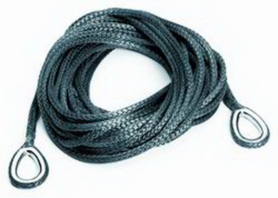 ATV Synthetic Winch Cable Rope Extension WARN 69069 with Loop Ends: 1/4" Diameter x 50' Length, 2 Ton (4,000 lb) Capacity