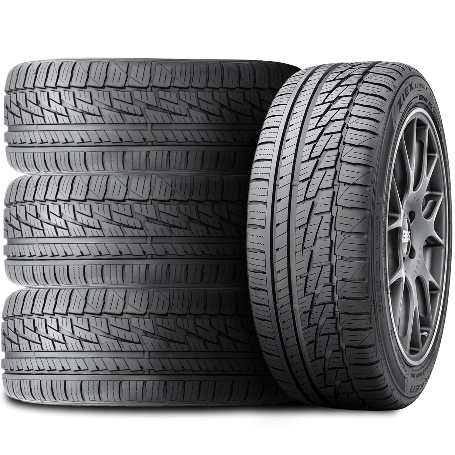 Ziex Falken ZE950 All-Season Radial Tire - 225/55R17 101W