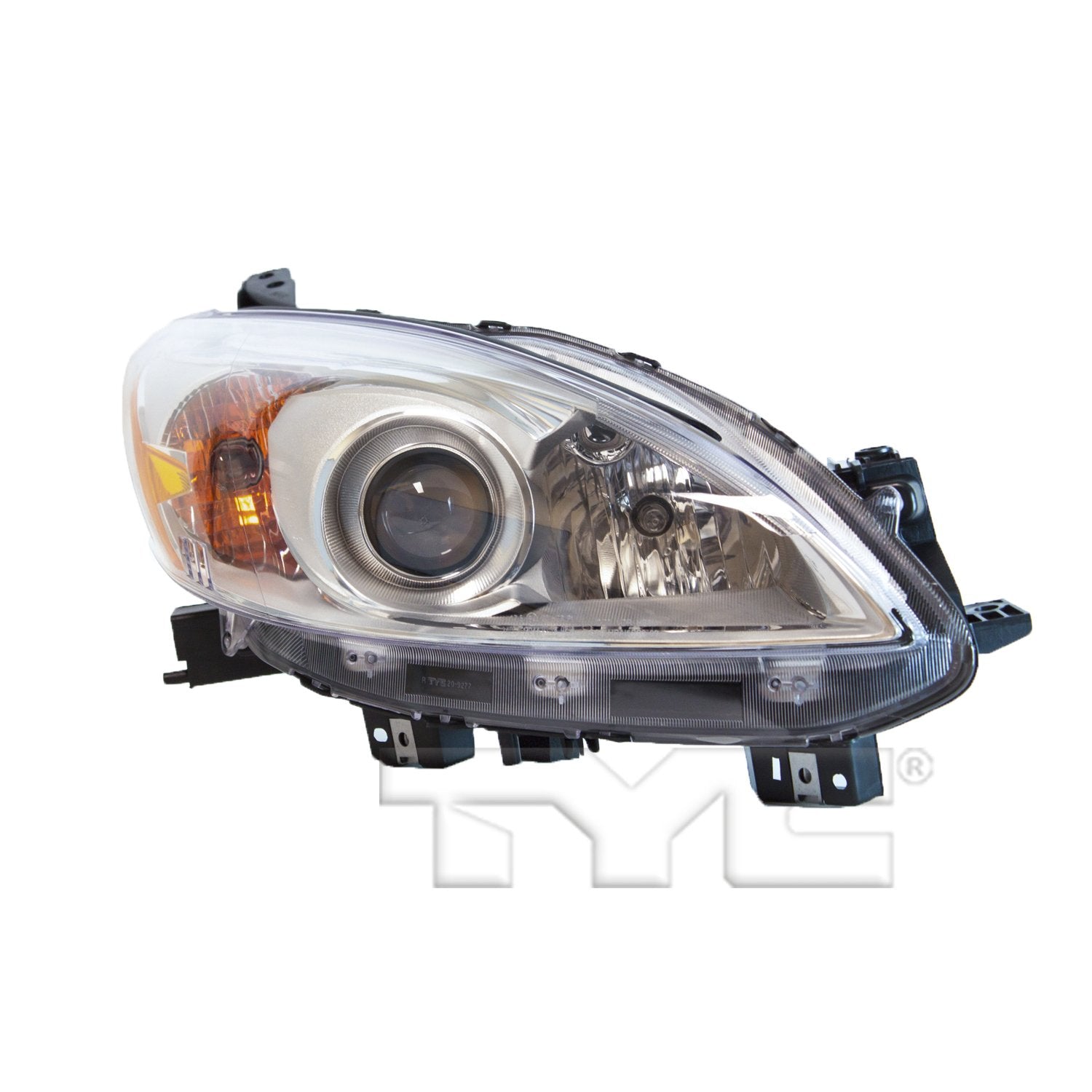 Right TYC Headlight Assembly Compatible with 2012-2017 Mazda Mazda5