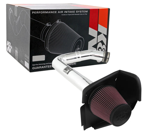 Cold Air Intake System K&N: High-Flow Air Filter, Increase Performance & Acceleration: Compatible with 2011-2023 Chrysler/Dodge: 300, Challenger, Charger, 69-2544TP