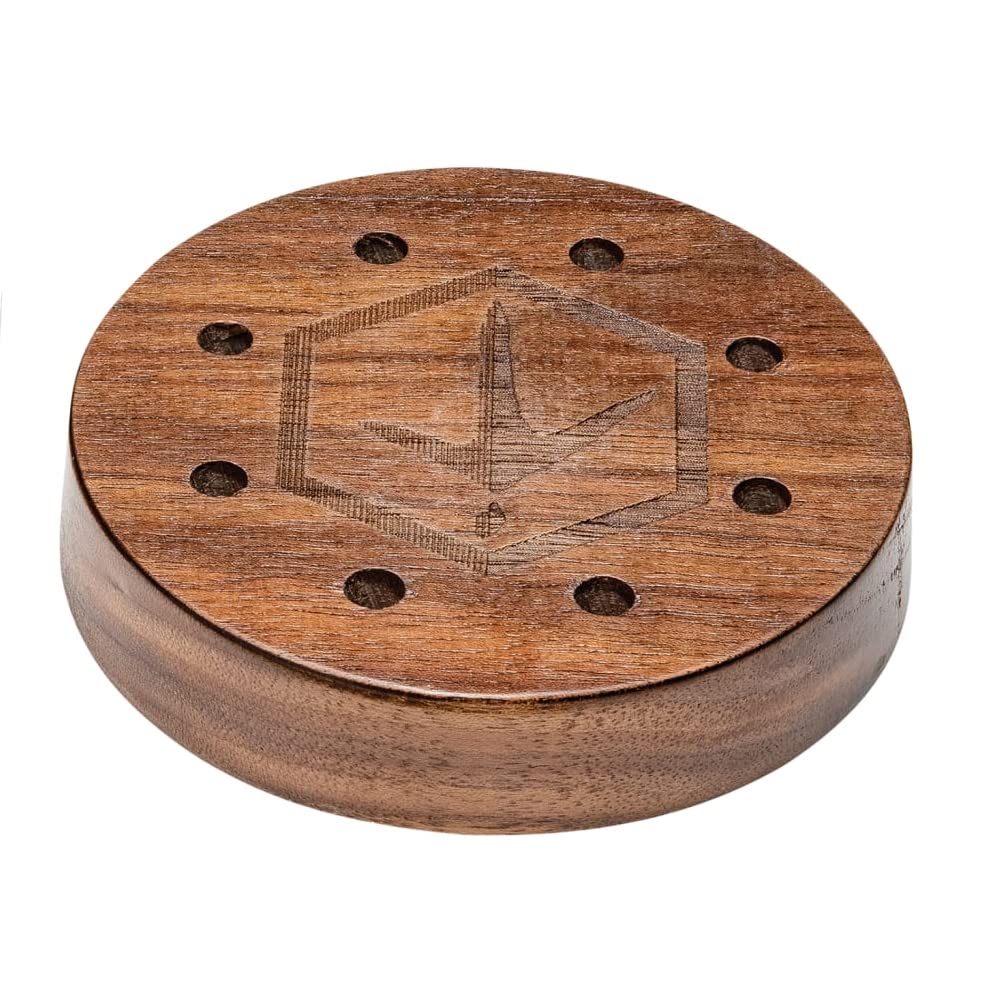 Hunters Specialties Closing Time HS Strut Select American Kiln-Dried Walnut Wood Turkey Pot Call, Glass Surface