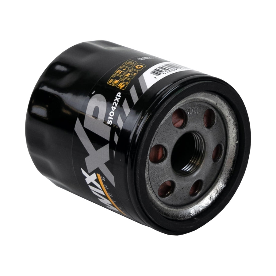 WIX XP Oil Filter Replacement WIX 51042XP, Built for Synthetic Oil - Compatible With Various GM Cars Trucks (75-76) (96-12) - Various Light Duty applications - Chevrolet, Buick, Cadillac (75-12)