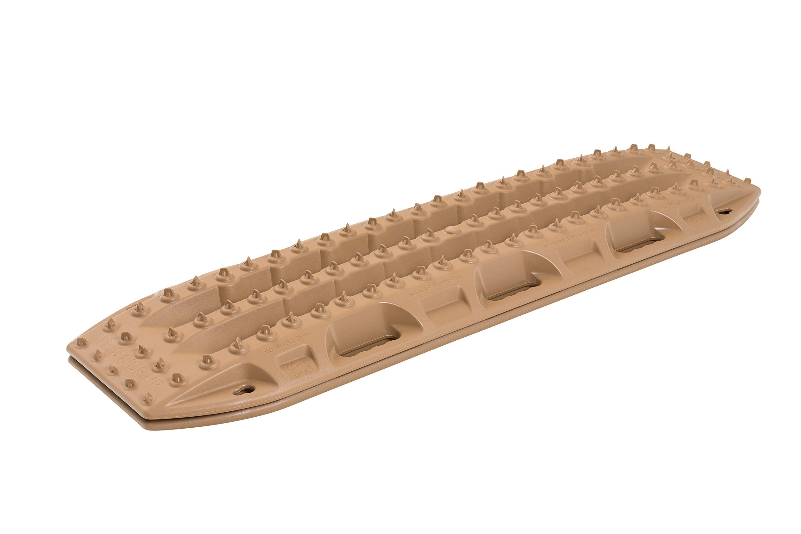 Maxtrax Car MKII Vehicle Automotive Extraction Recovery Board Set, Desert Tan