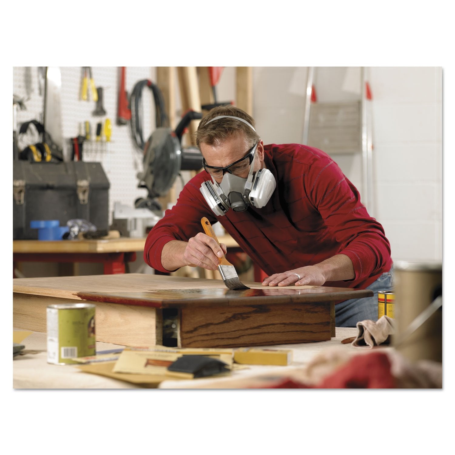 Half Facepiece MMM6311PA1A Paint Spray/Pesticide Respirator