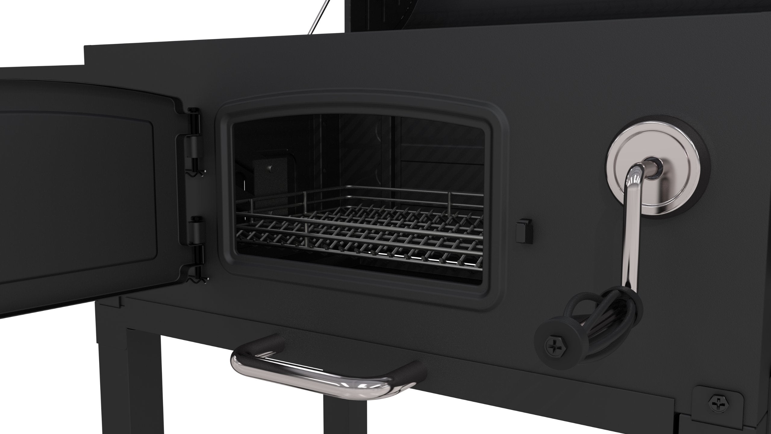 Dyna-Glo Heavy Duty DGN486DNC-D Charcoal Grill, Large, Black