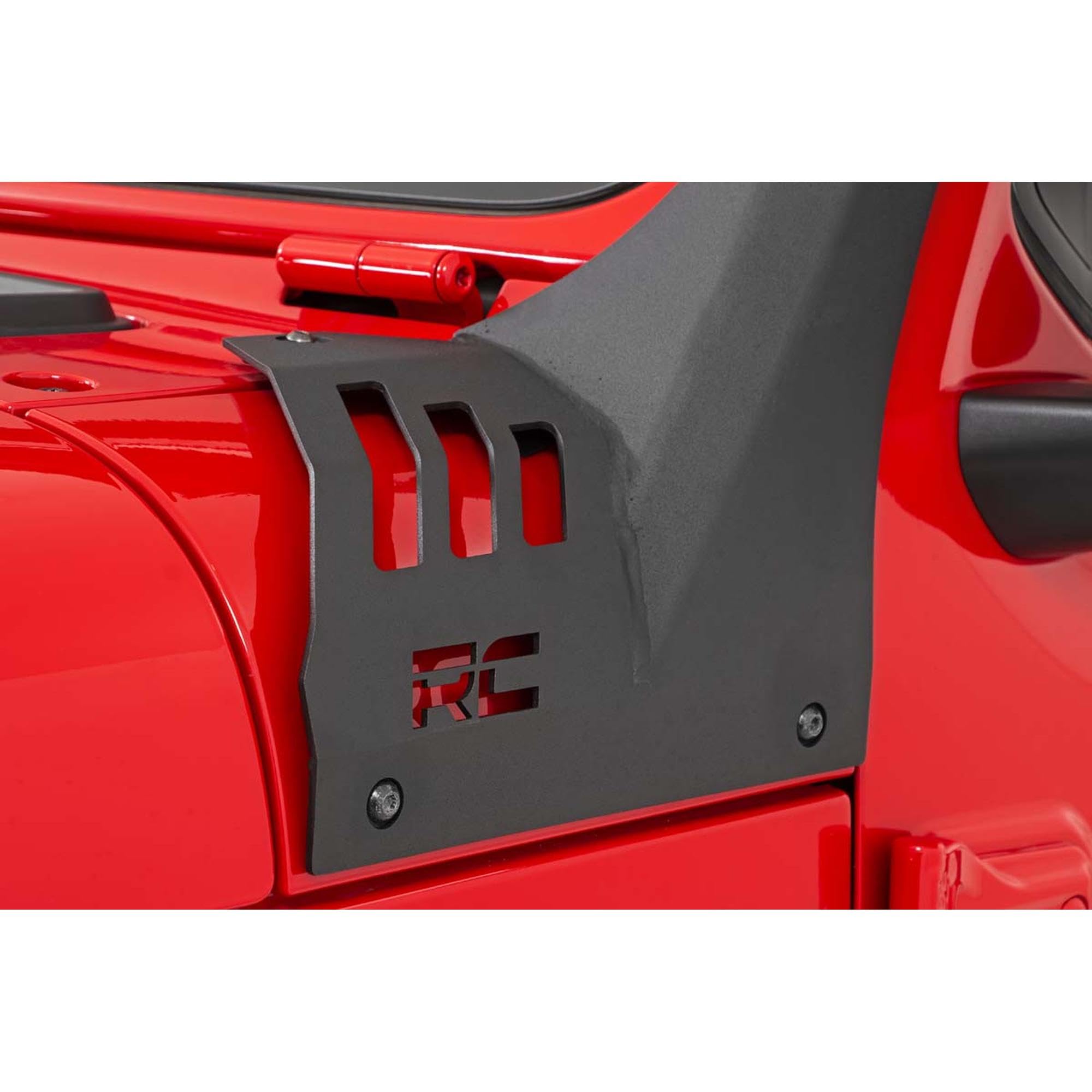 Rough Country 50" LED Light Bar Kit for Jeep Gladiator JT & Wrangler JL (2018-2025) - Upper Windshield Mount, 270W Spectrum Series, 24,300 Lumens, Combo Spot & Flood Beam
