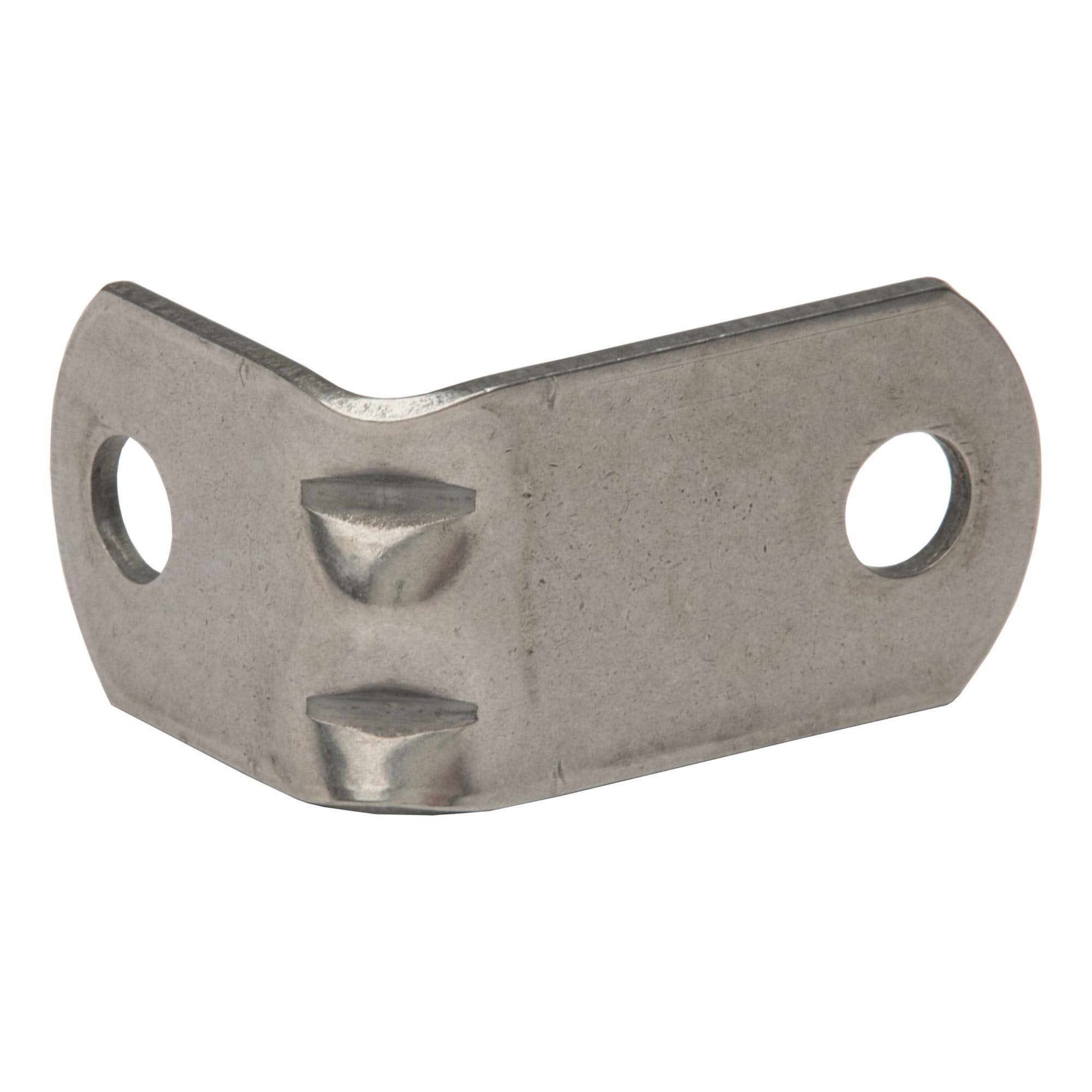 607968 Retrac Stainless Steel Convex Mirror J-Bracket, 3/8-Inch Holes