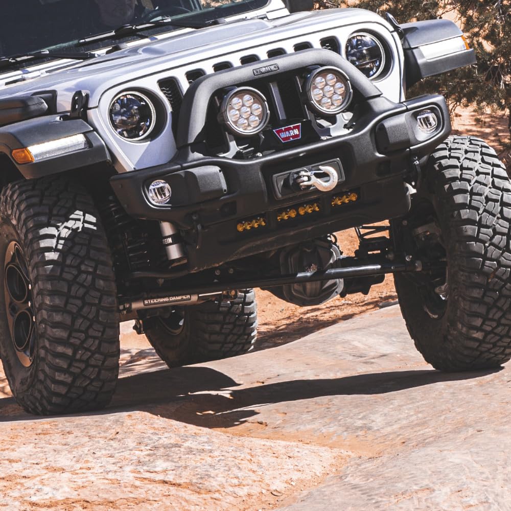 Steering Damper AEV Upgrade for 2018-2026 JL Wrangler/JT Gladiator LHD Models Only