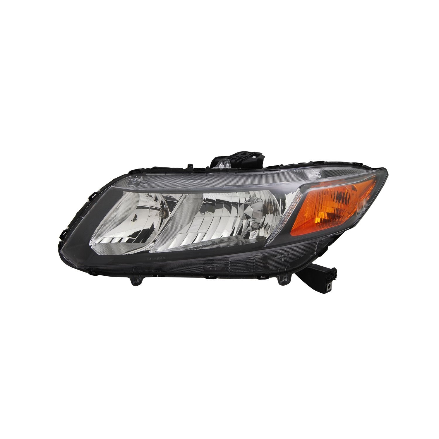 Left TYC Headlight Assembly Compatible with 2012-2012 Honda Civic