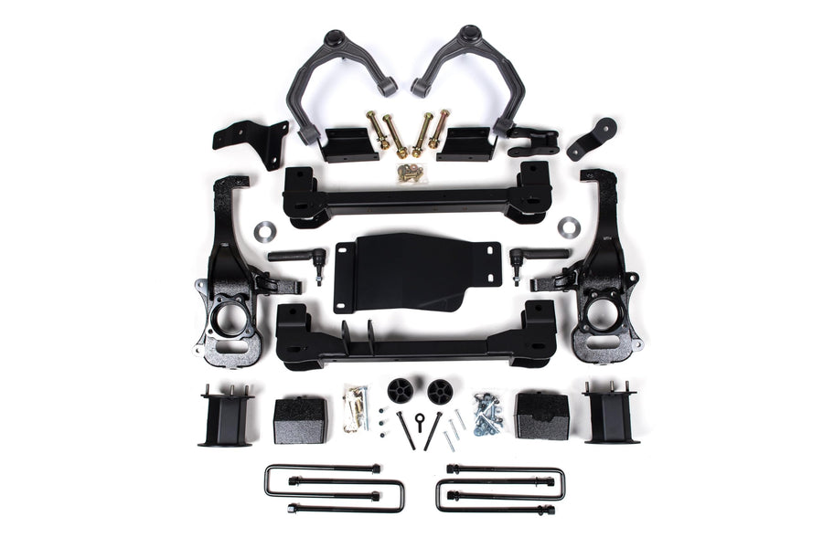 2000, 2001, 2002 Dodge Ram 2500/3500 4WD | Zone Offroad ZOND47 | 5 inch Full Coil Spring Suspension Lift Kit (Front & Rear) | No Shocks