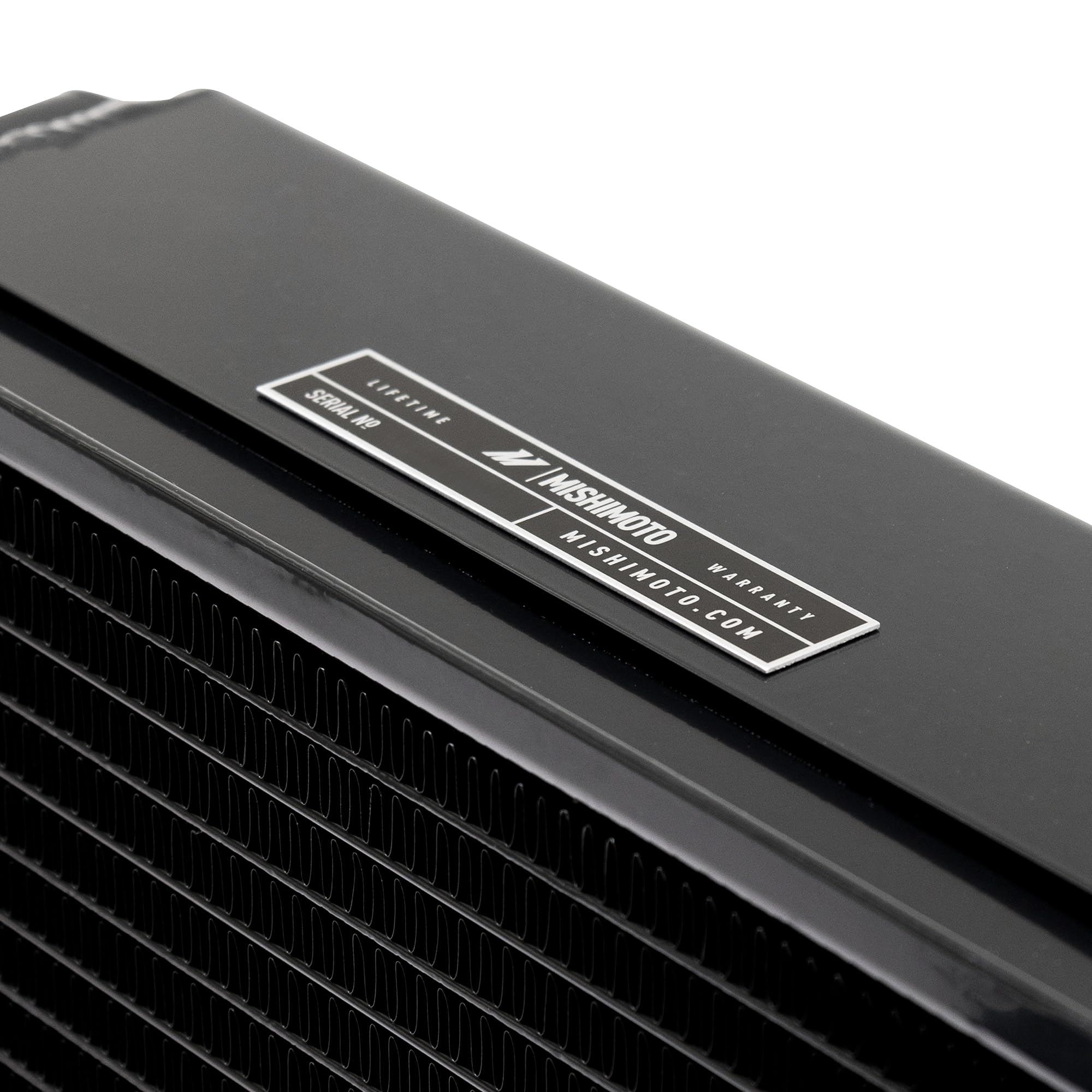 Mishimoto Drag Race Performance Aluminum Radiator, Universal 9", MMRAD-UNI-DRGBK Black