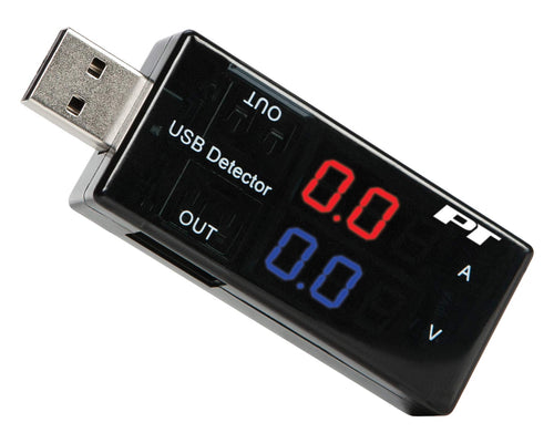 USB Digital Voltage and Current Monitor Performance Tool W3002 with Dual USB Outputs for Optimal Charging and Data Transfer