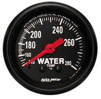 Auto Meter Z-Series 2606 Mechanical Water Temperature Gauge