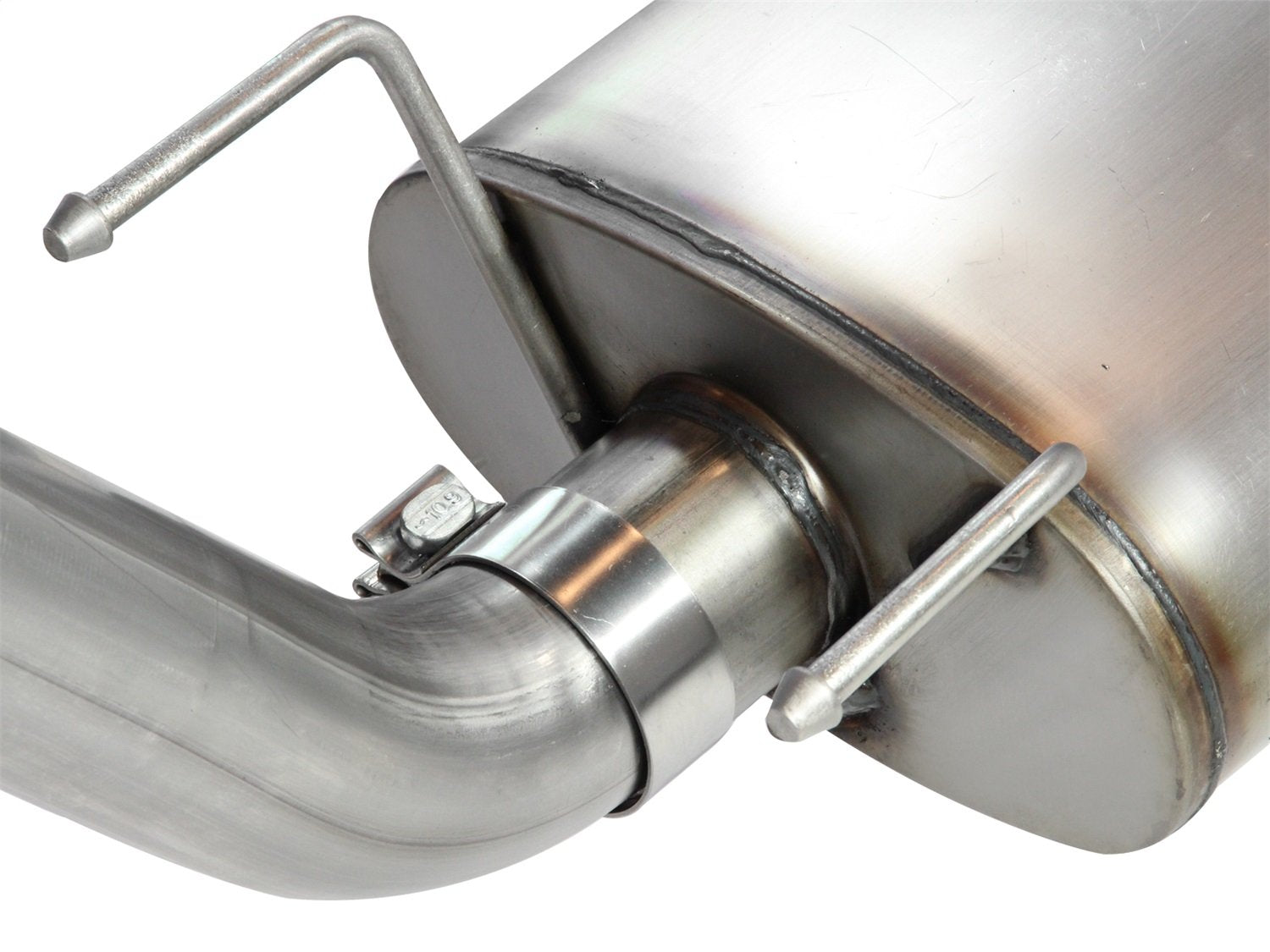 MACH Force-Xp aFe Power (49-46022-P) 3" Stainless Steel Cat-Back Exhaust System with Polished Tips for Toyota Tacoma