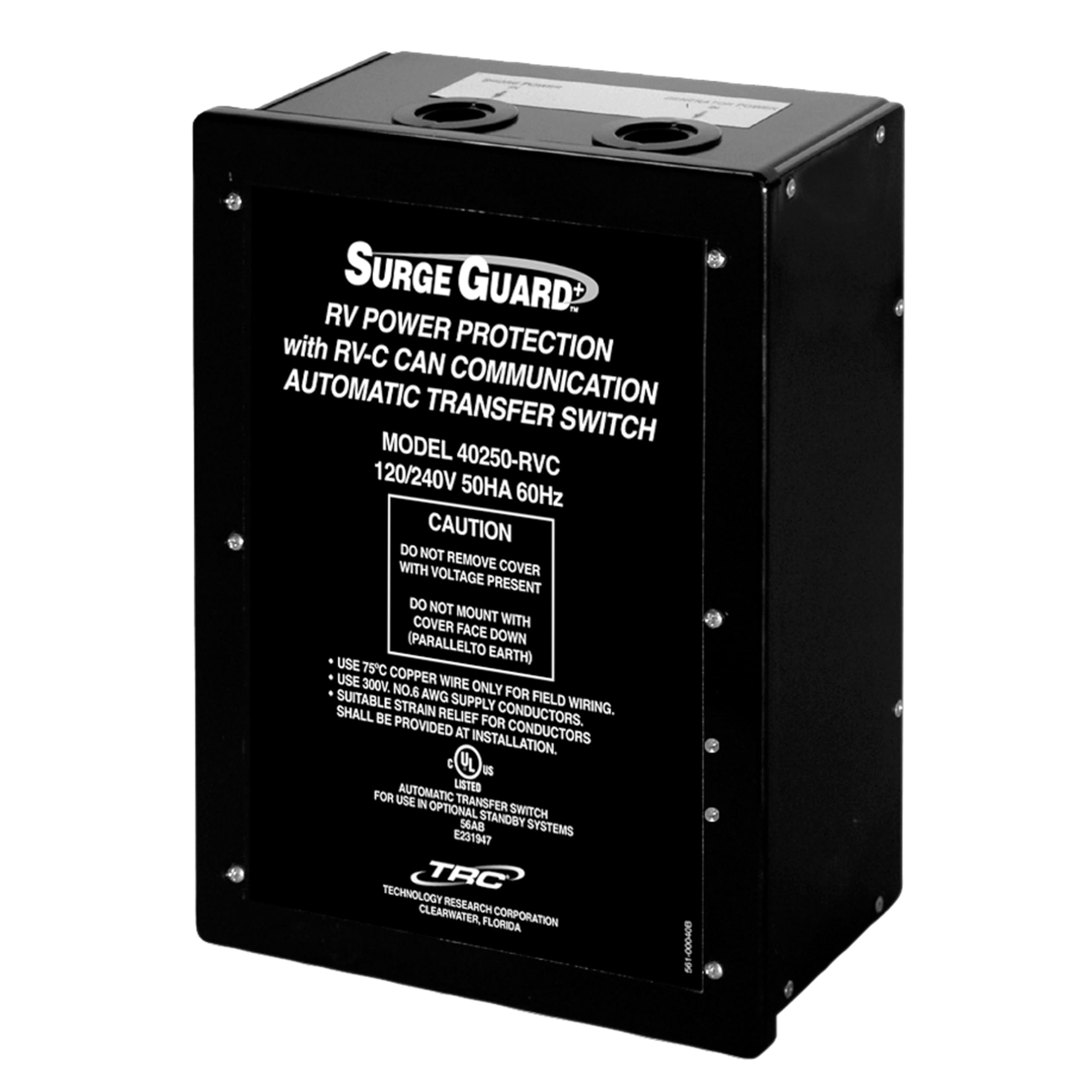 Surge Guard Southwire 40350-RVC Automatic Transfer Switch - 50A, 120/240V, 60 Hz RVC-Compatible